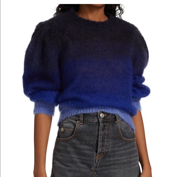 Isabel Marant ÉtoileDeniza Mohair-Blend Ombré Sweater